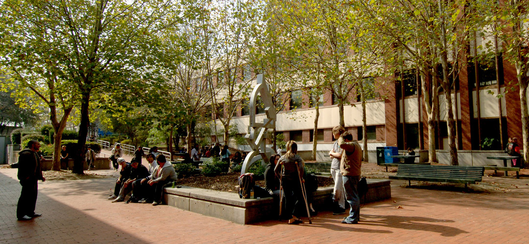 Footscray Nicholson courtyard