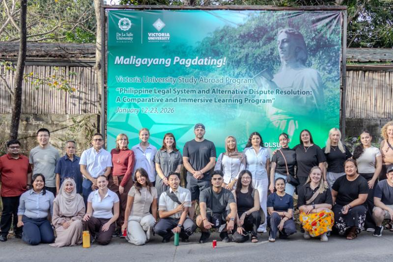 Law students study abroad in the Philippines