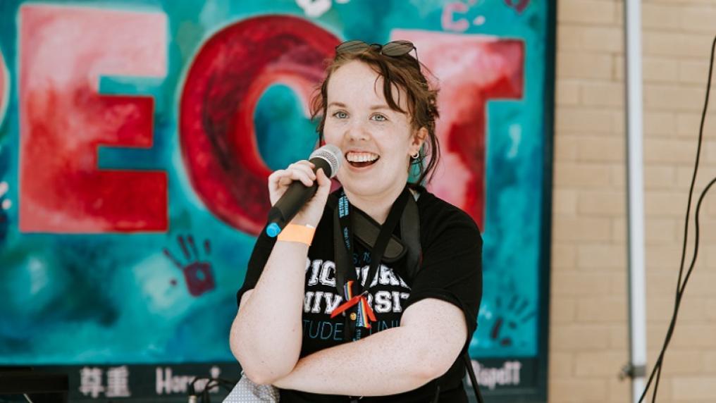 VUSU President Kate Benesovsky